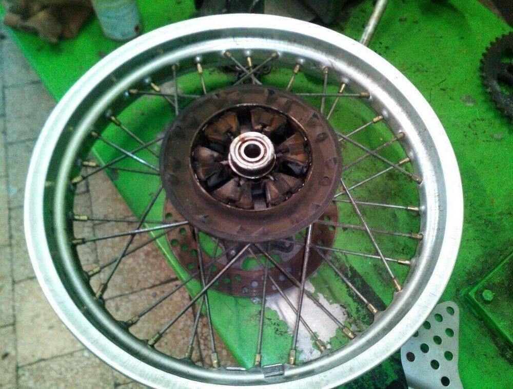 Cerchio posteriore kawasaki klr 650 87-91 kle 91-0
