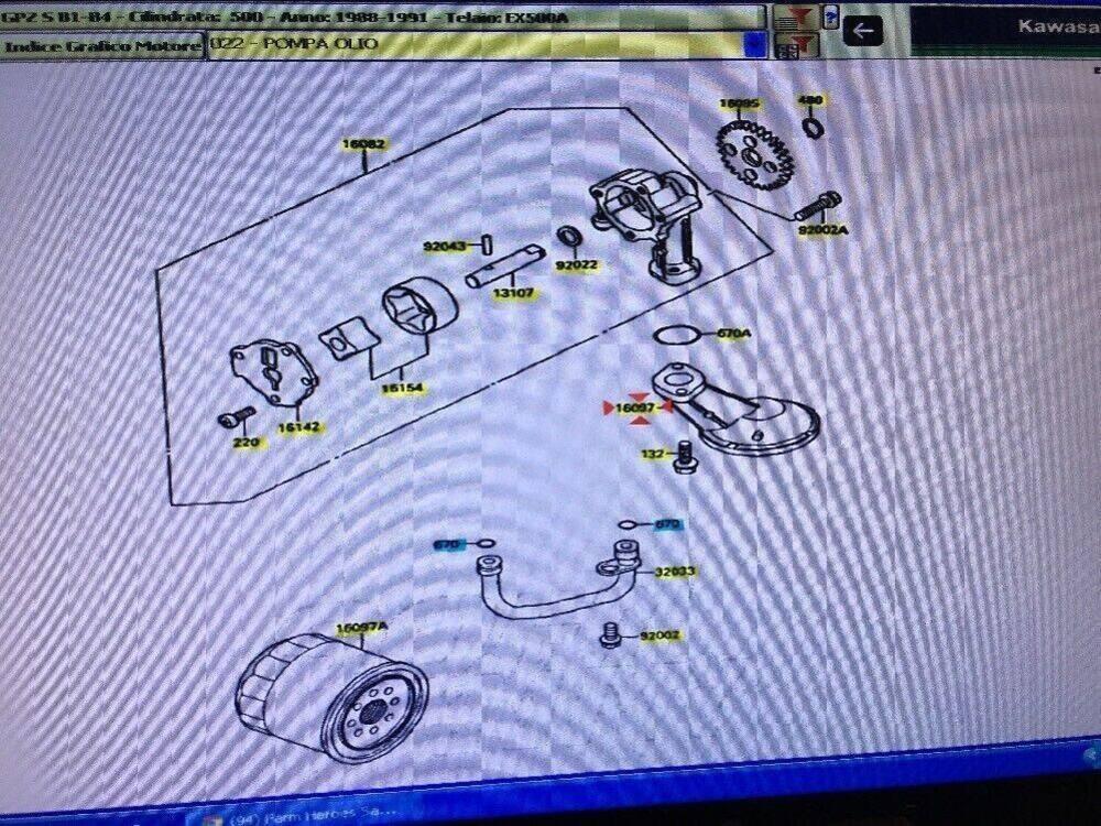 Filtro Olio Interno Kawasaki Kle En Gpz 500 (3)