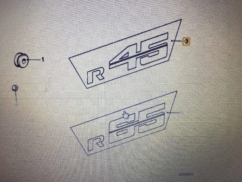Stock Adesivi R45 Bmw
