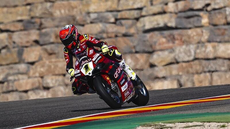 SBK 2023. GP Aragon. Alvaro Bautista &egrave; il pi&ugrave; veloce nelle libere al Motorland