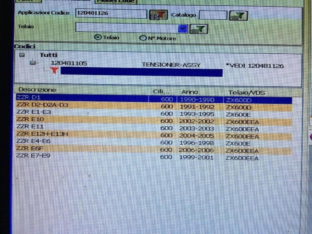 Tenditore Tendi Catena Distribuzione Kawasaki Zzr6 (4)