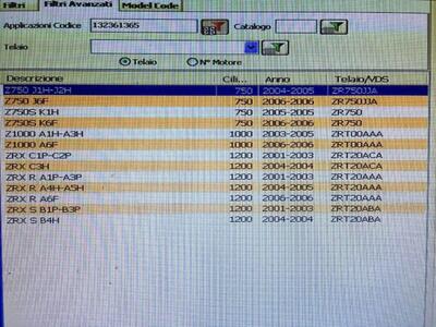 Pedale Cambio Marce Kawasaki Z750/1000 Zrx 1200 13