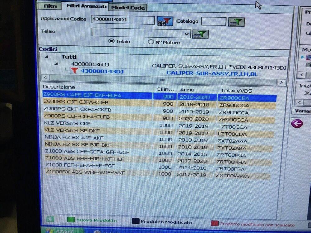 Pinza Freno Sinistra Kawasaki Z900rs (2)