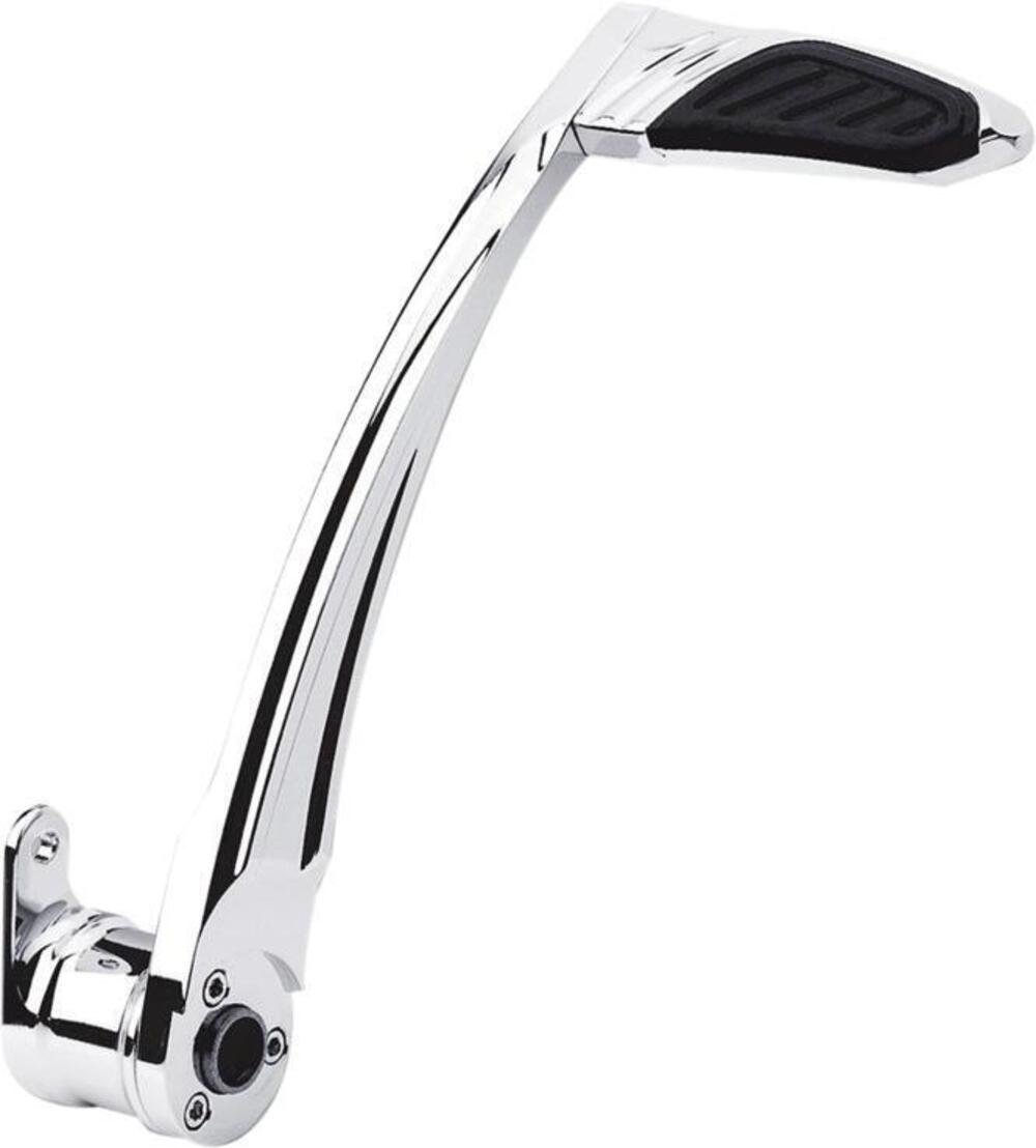 Pedale freno 3D cromato PM per Touring dal 2008 al 