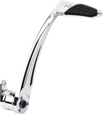Pedale freno 3D cromato PM per Touring dal 2008 al 