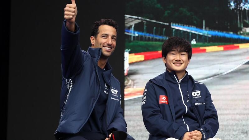 Formula 1: Alpha Tauri, Daniel Ricciardo e Yuki Tsunoda i titolari per il 2024