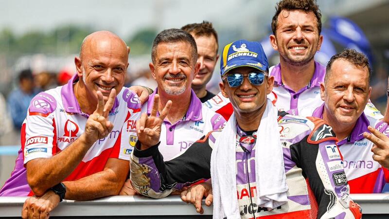 MotoGP 2023. GP dell&#039;India. Nella Sprint terza vittoria consecutiva per Jorge Mart&iacute;n, ma che Marco Bezzecchi