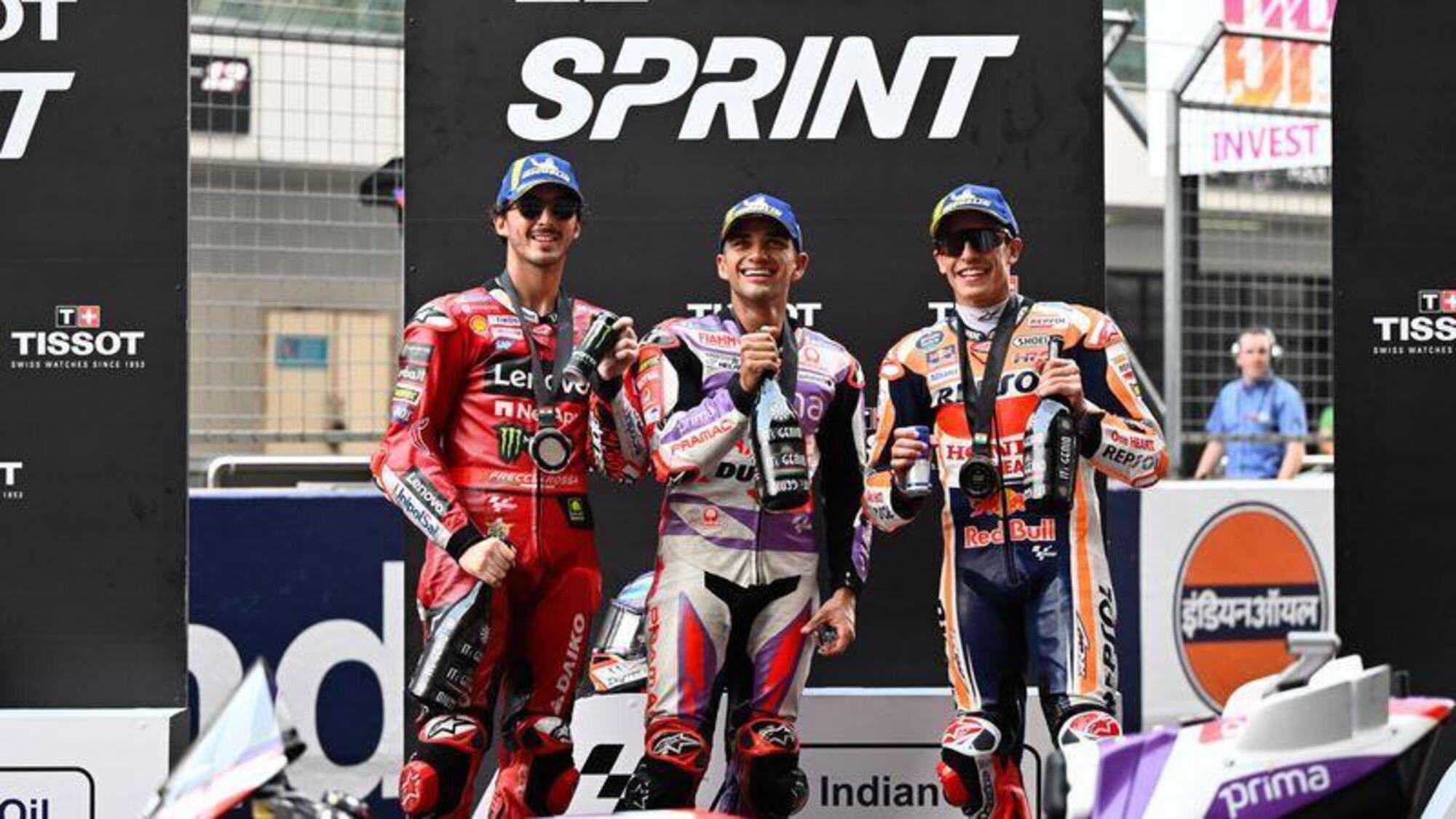 Podio Sprint Tissot Indian GP 2023