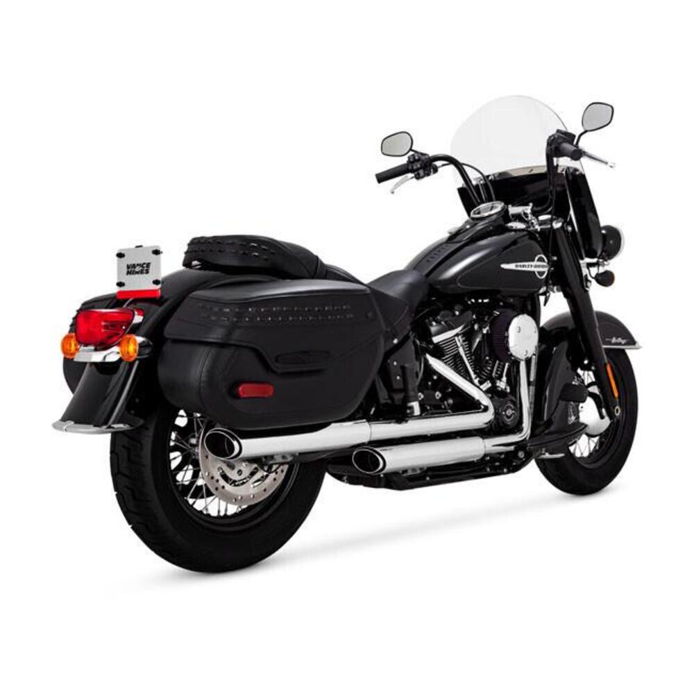 Marmitte Vance & Hines Twin Slash 3” Slip-On per S