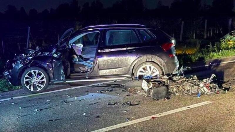 Incidente sulla Treviso Mare. Coinvolto motociclista 22enne: &egrave; in gravi condizioni