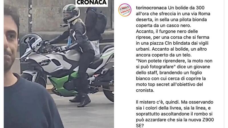 Scoop: la nuova Kawasaki ibrida pizzicata a Torino [VIDEO]