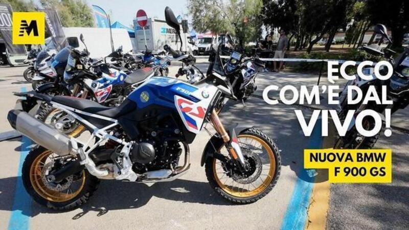 Nuova BMW F 900 GS 2024: video live dalla Transitalia Marathon!