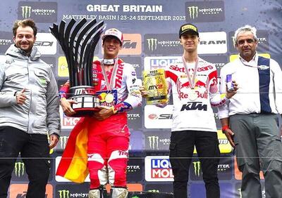 MXGP 2023. GP del Regno Unito. Nell'ultimo GP festeggia Tim Gajser... ma anche Jorge Prado e Andrea Adamo!