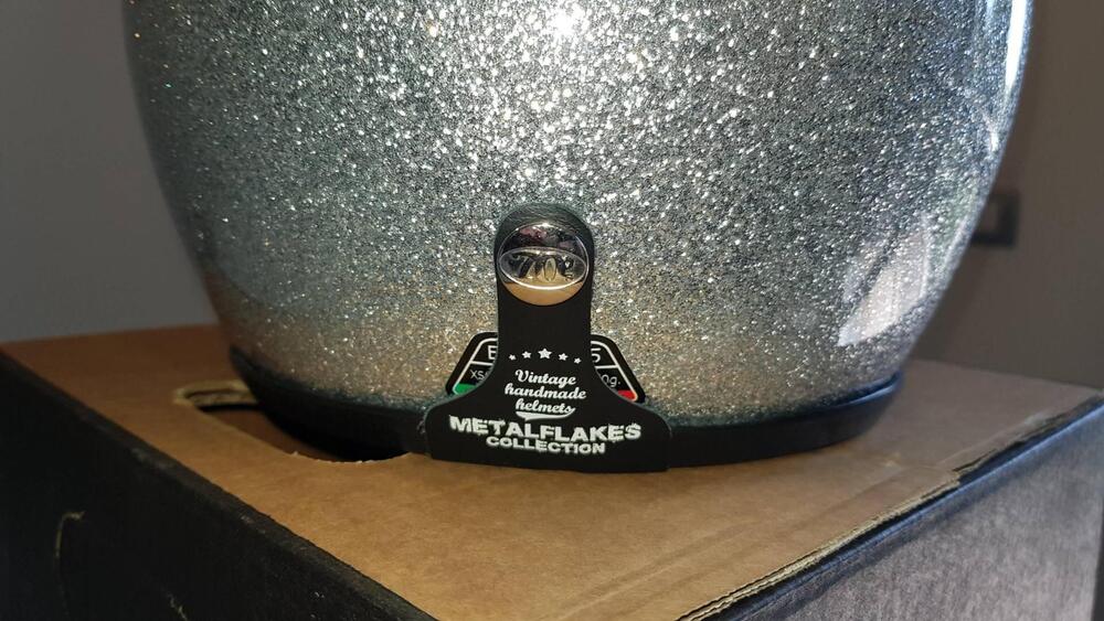 CASCO 70'S HELMET METALFLAKES NUOVO