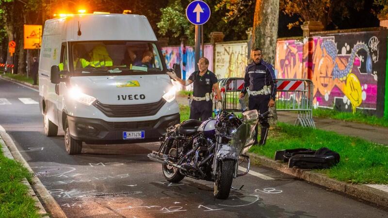 Milano, incidente fatale tra una Harley-Davidson e un autobus Atm in zona San Siro