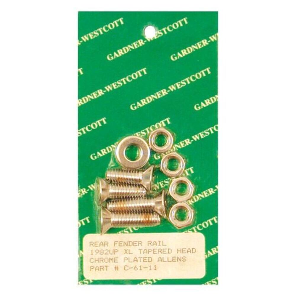 Viti montaggio parafango posteriore cromate per Sp 