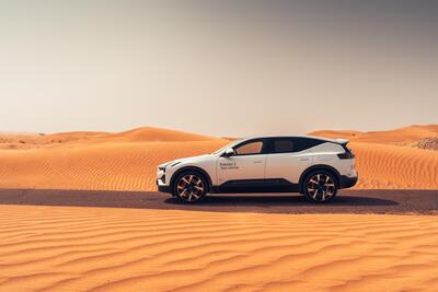 Polestar 3, i test nel deserto con 50&deg;C sono terminati 