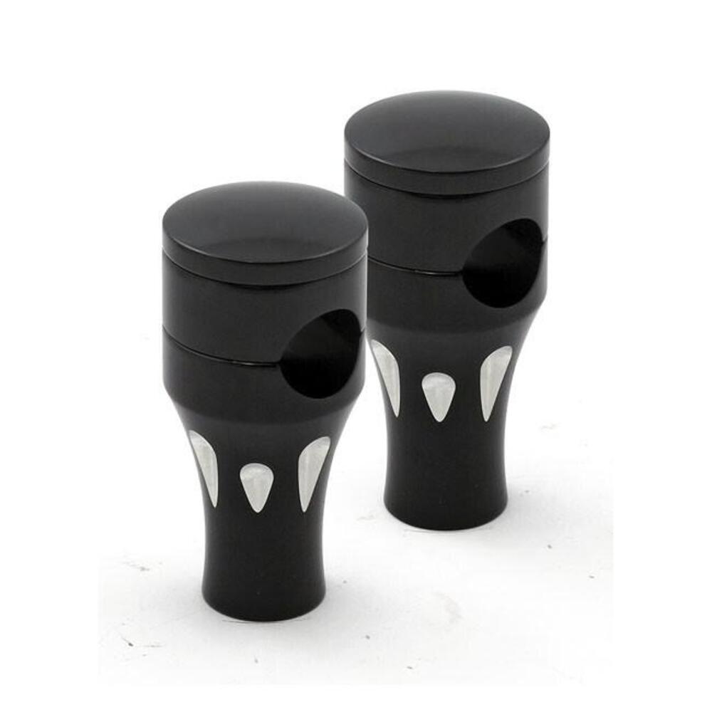 Riser Talon alti 3’’, neri, Per manubri da 1’’ Mot 