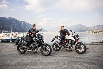 Honda CB650R vs CB 750 Hornet: duello in famiglia [VIDEO e GALLERY]