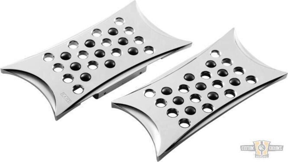 Pedane Ness Battistini passeggero cromate Per Soft Arlen Ness