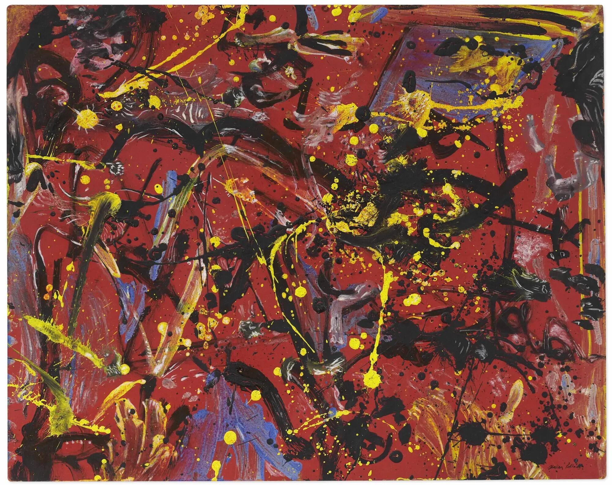 Jackson Pollock, Red Composition, 1946