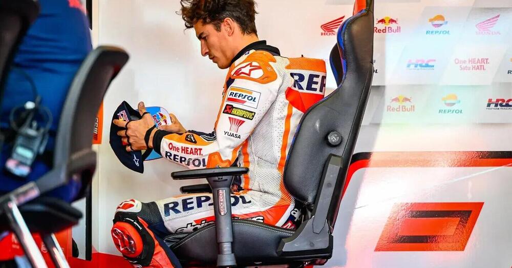 Un podio &ldquo;molto (poco) romantico&rdquo; per Marc Marquez: &ldquo;Non mi diverto e non dormo la notte&rdquo;