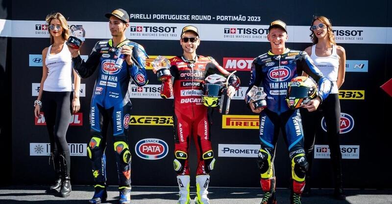 SBK 2023. GP del Portogallo. Alvaro Bautista vince anche la Superpole Race