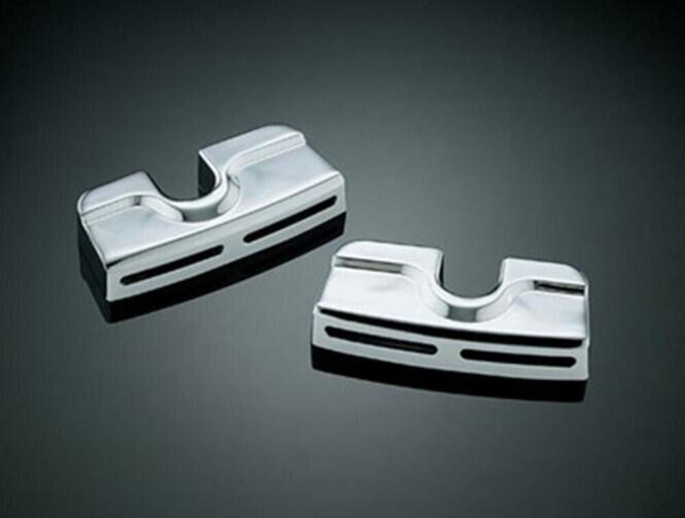 Coperchi cromati per bulloni testate e candele per 