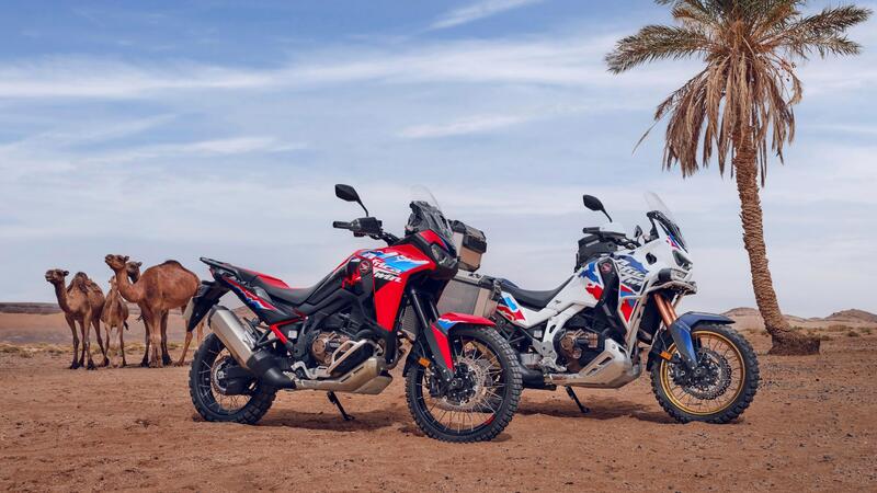 EICMA 2023. Honda presenta le nuove CRF1100L Africa Twin 2024 e Africa Twin Adventure Sports 2024 [VIDEO]