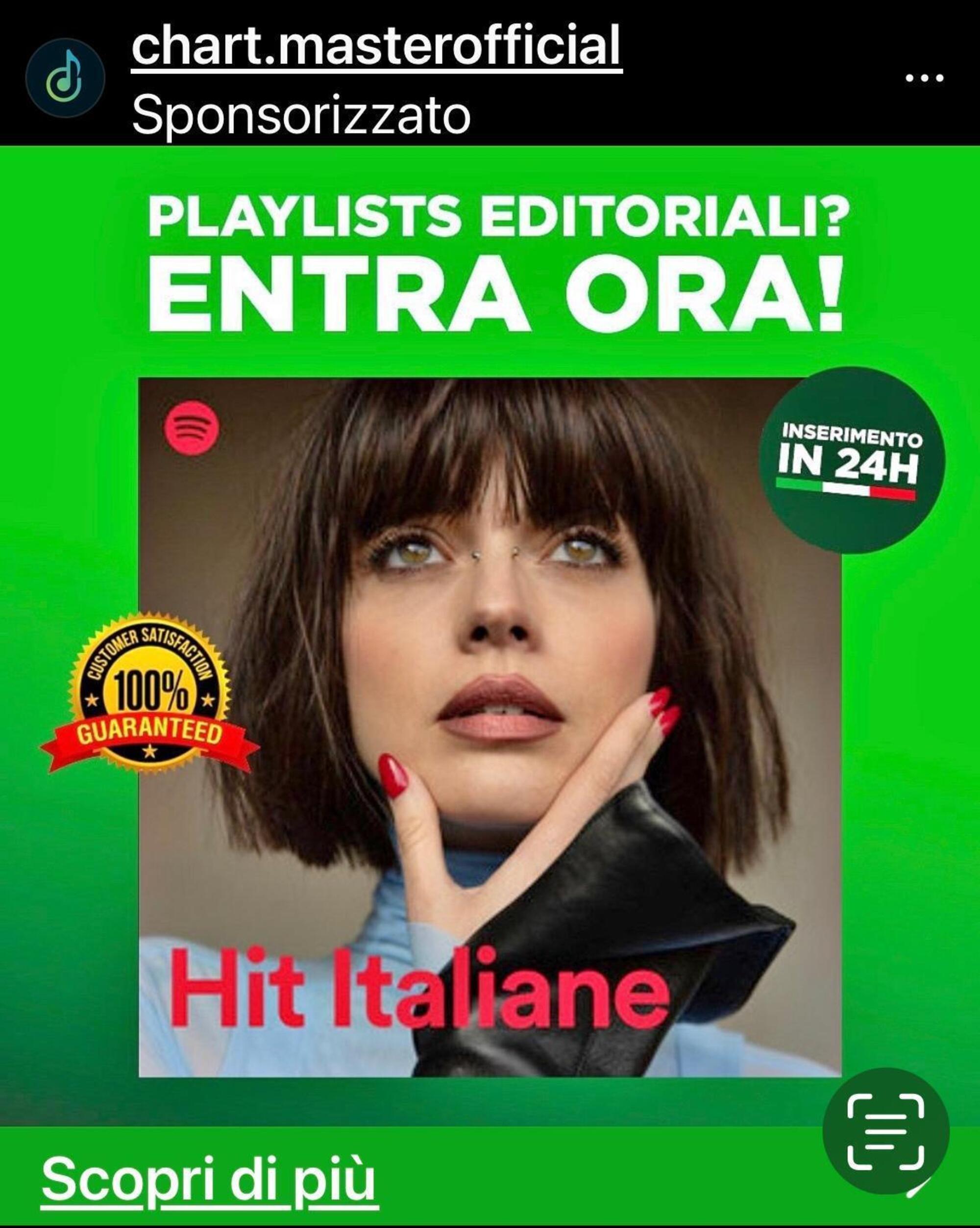 Le playlist editoriali di Spotify