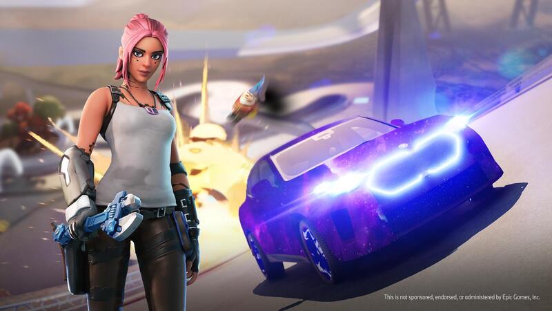 BMW, la nuova iX2 elettrica al debutto dentro a Fortnite nell&#039;isola di Hypnopolis