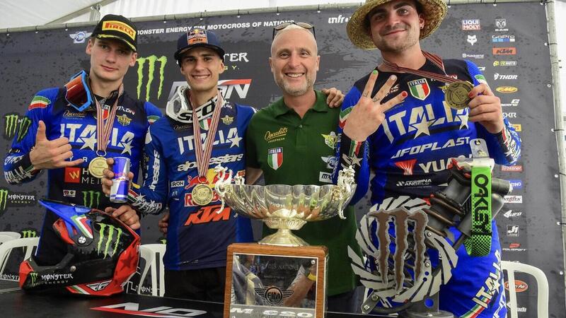 Spettacolare Italia al Motocross delle Nazioni. La Maglia Azzurra &egrave; terza [GALLERY]