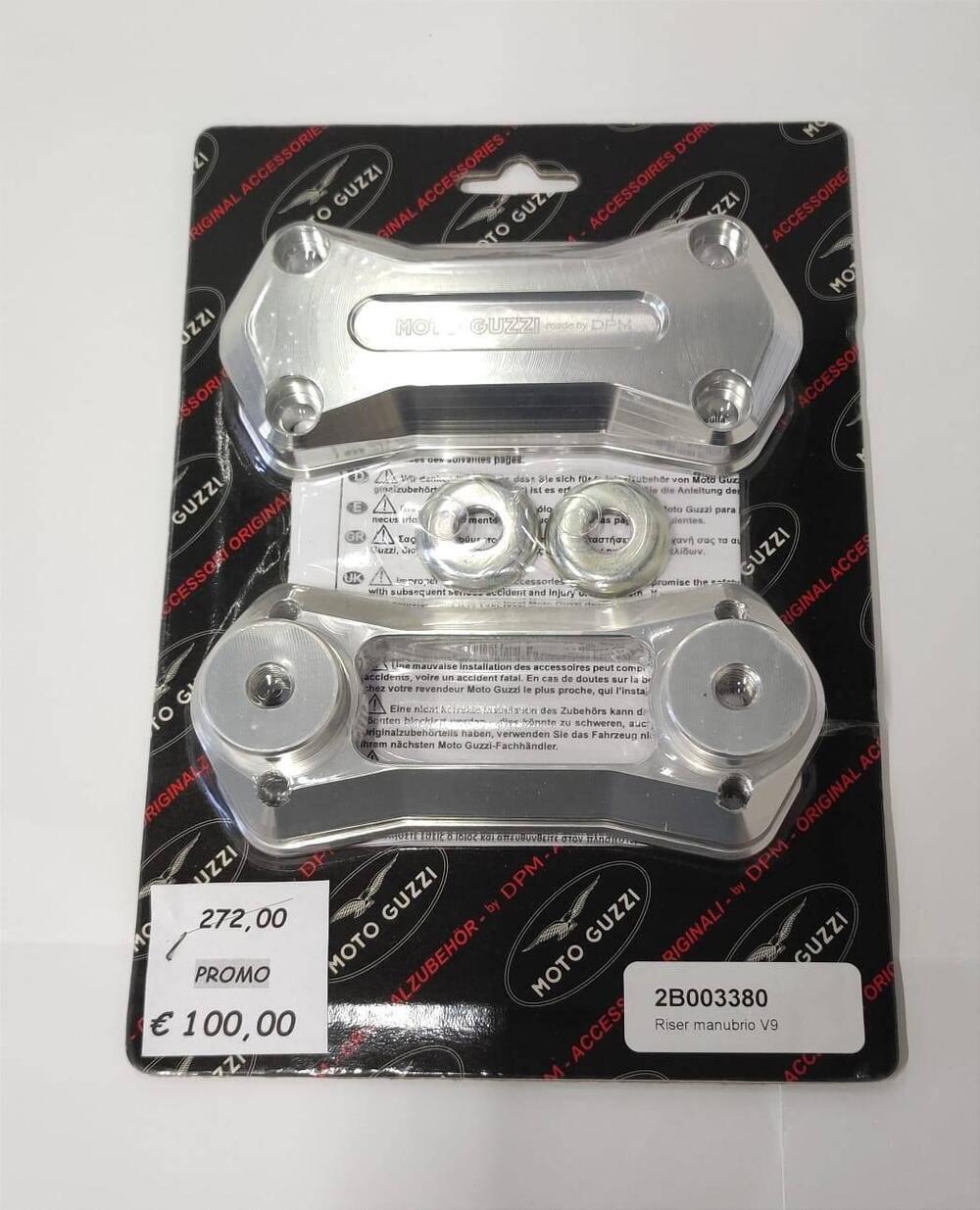 Cover riser manubrio Moto Guzzi