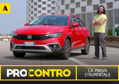 Fiat Tipo Wagon. Ecco la nostra prova strumentale e tutti i numeri della pagella [VIDEO]