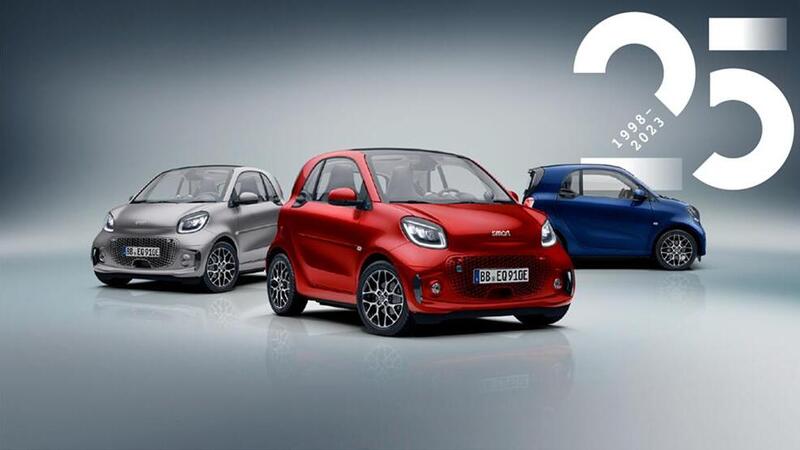 Smart 25&deg; compleanno: ultima occasione per comprare una serie speciale