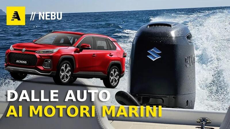 Suzuki: due ruote, quattro, ruote e senza ruote. Eccoli al Salone Nautico di Genova