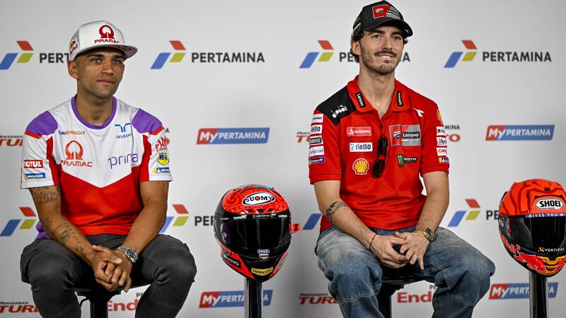 MotoGP 2023. GP dell&#039;Indonesia. Prova a prendermi! Nelle ultime 8 gare Jorge Martin ha fatto 134 punti, Pecco Bagnaia meno della met&agrave;