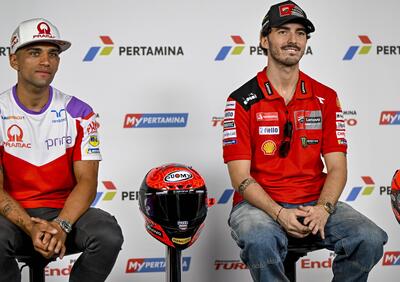 MotoGP 2023. GP dell'Indonesia. Prova a prendermi! Nelle ultime 8 gare Jorge Martin ha fatto 134 punti, Pecco Bagnaia meno della metà