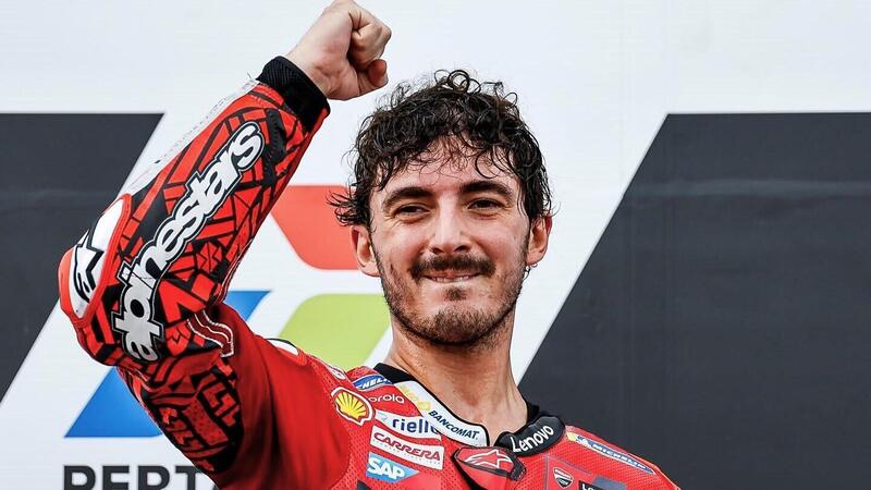 MotoGP 2023. GP dell&#039;Indonesia. Pecco Bagnaia da 13esimo a primo: &quot;Ci meritavamo una gara cos&igrave;!&quot;