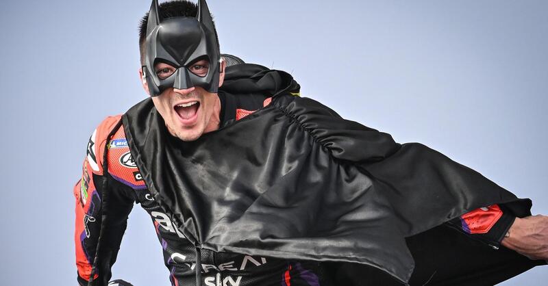 MotoGP 2023. GP dell&#039;Indonesia. Maverick Vinales &egrave; un Batman secondo: &quot;Stiamo facendo un lavoro bellissimo&quot;