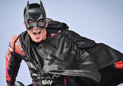 MotoGP 2023. GP dell'Indonesia. Maverick Vinales è un Batman secondo: Stiamo facendo un lavoro bellissimo