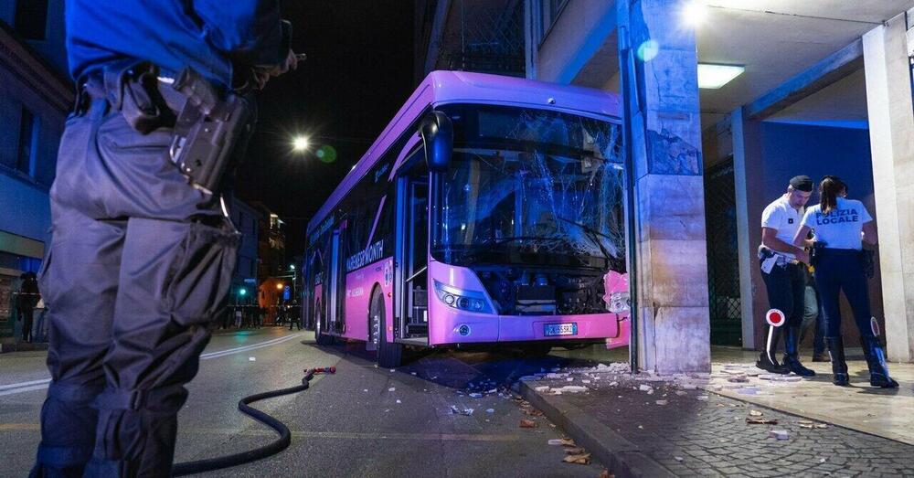 Ok, ma che caz*o succede ai bus elettrici a Mestre? Altro mezzo fuori controllo dopo la strage, si schianta e&hellip;