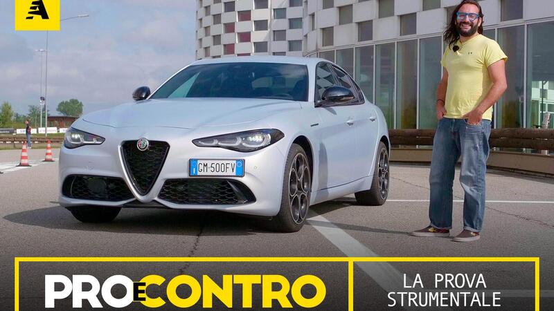 Alfa Romeo Giulia restyling: Pro e Contro. Ecco la nostra prova strumentale e tutti i numeri della pagella [VIDEO]