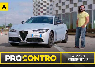 Alfa Romeo Giulia restyling: Pro e Contro. Ecco la nostra prova strumentale e tutti i numeri della pagella [VIDEO]