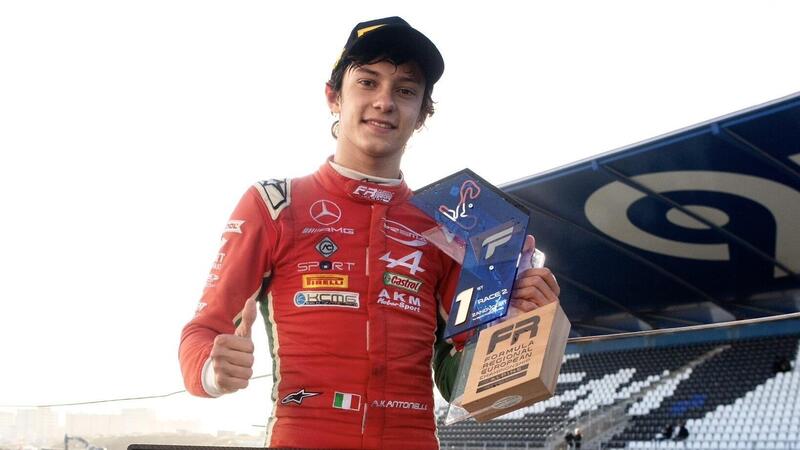 Chi &egrave; Andrea Kimi Antonelli: il giovane talento italiano campione della Formula Regional 2023