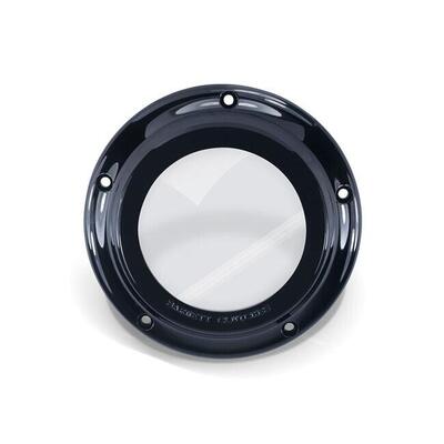 Coperchio frizione derby cover Barnett nero con fi