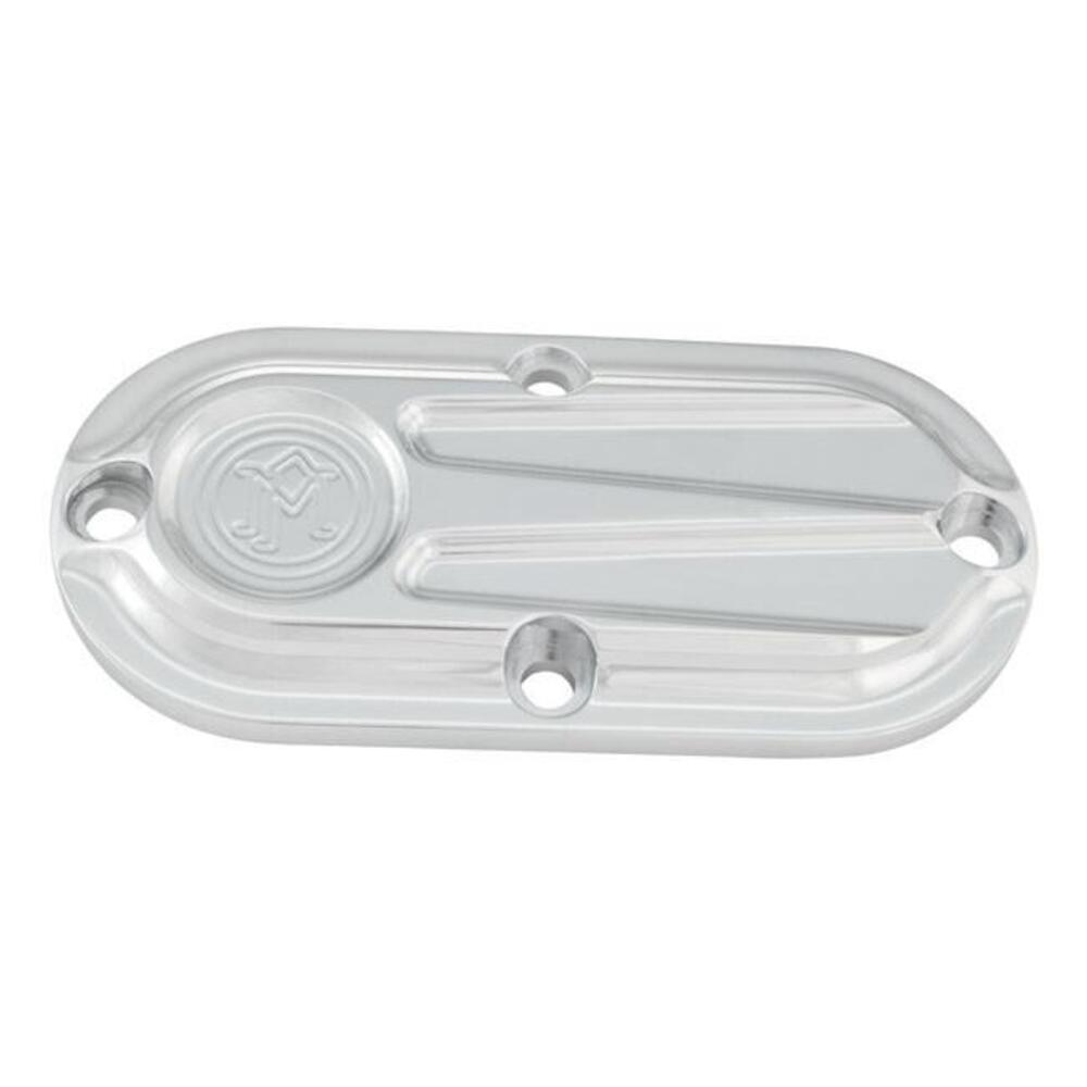 Coperchio ispezione PM Scallop cromato Per Dyna da Performance Machine