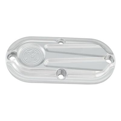 Coperchio ispezione PM Scallop cromato Per Dyna da Performance Machine
