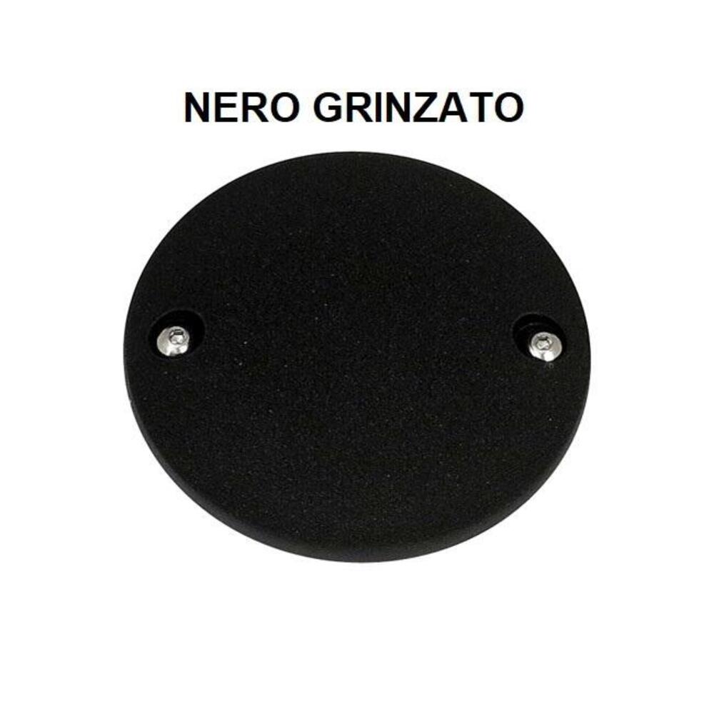 Point Cover nero grinzato bombato Per Sportster da 