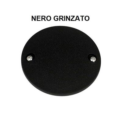 Point Cover nero grinzato bombato Per Sportster da 